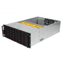 Iwill NR466 4U E-ATX 24 x HotSwap SATA 19″ RACK 750W PSU