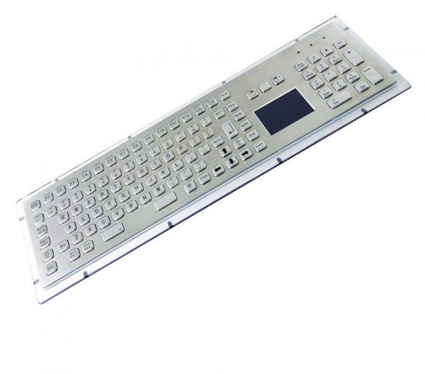 Iwill FN103-TP Tastatur m/touchpad for innfelling - IP65 / Vandalsikkert